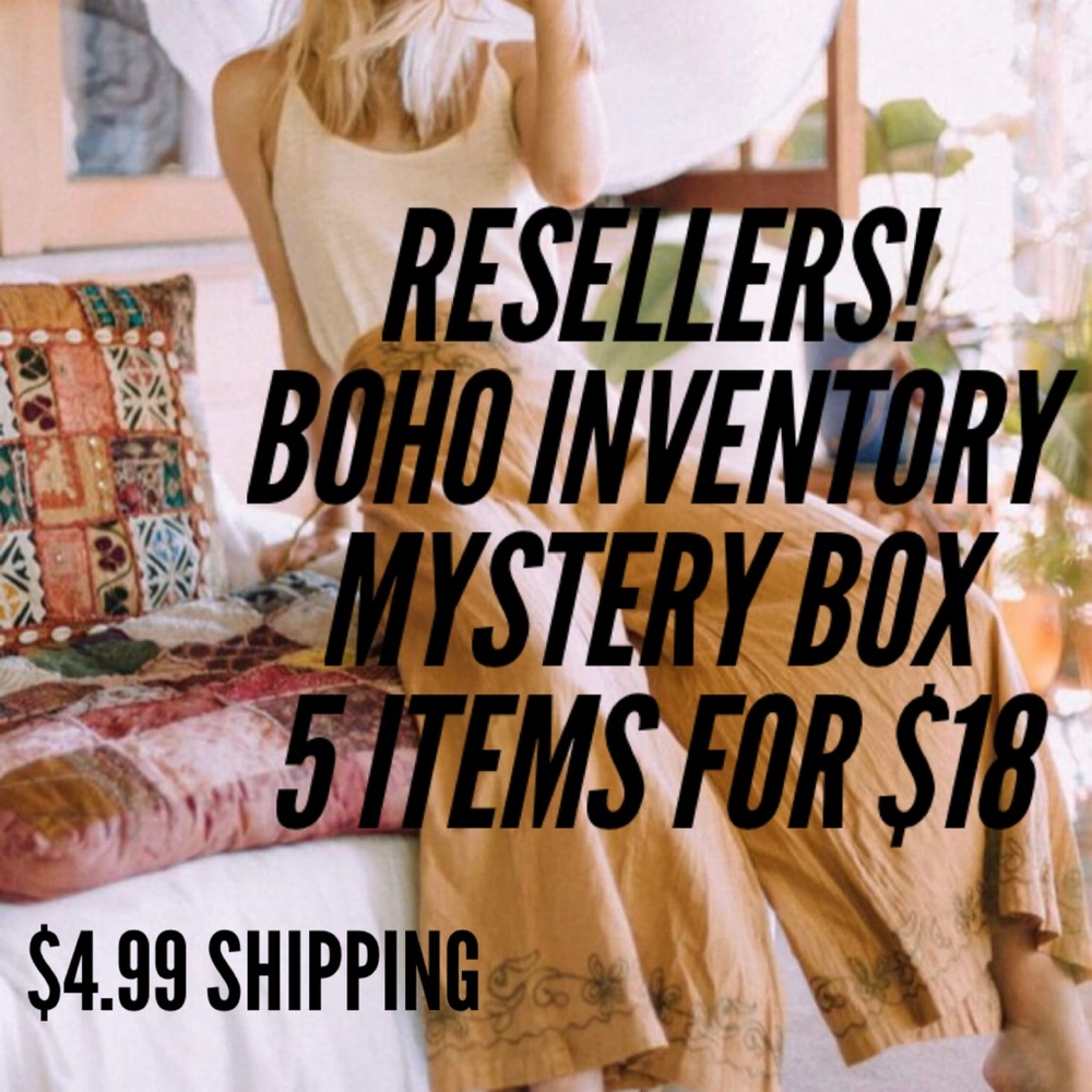 🌺Reseller Boho Style Inventory Mystery Box🌺